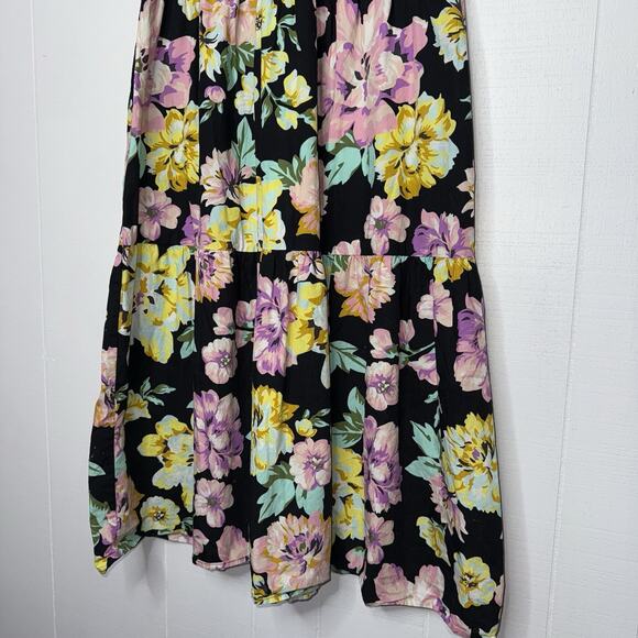 Who What Wear Women’s Floral Midi Maxi Dress Spring Boho Size Small - Picture 4 of 6